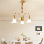 Luxury European Copper Chandelier for Living Room, Bedroom, and Dining Room
