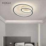 Modern Black & White LED Ceiling Chandelier for Home Decoration