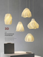 Modern 3D Printing Ceiling Chandelier for Home Dining Room Bedroom Decor