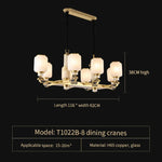 Luxe Jade Chandelier for Living Room, Villa, and Duplex Hall