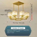 Crystal Chandelier: Modern Light Luxury for Living Room, Bedroom, Restaurant, Villa, Hotel