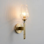 Crystal Copper Wall Lamp for Luxe Home Decor