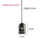 Modern Glass Pendant Chandelier Ceiling Lamp for Dining, LED Island Fixture