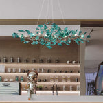 Gingko Leaf Chandelier: Modern Luxury Art Decor for Home, Restaurant & Bar