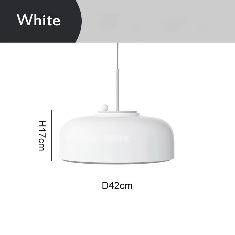 Seated Podgy Pendant Lamps: Nordic Yellow Minimalist Unique Lighting for Dining Room