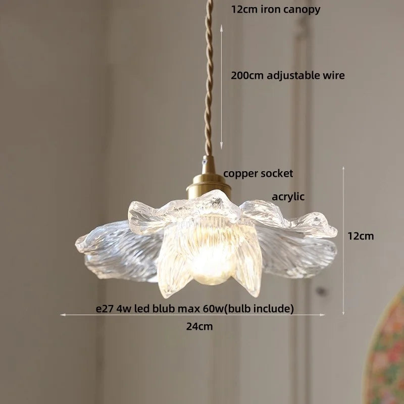 Afralia™ Walnut Wood LED Pendant Lamp Coffee Bar Kitchen Simple Nordic Acrylic Hanging Lights