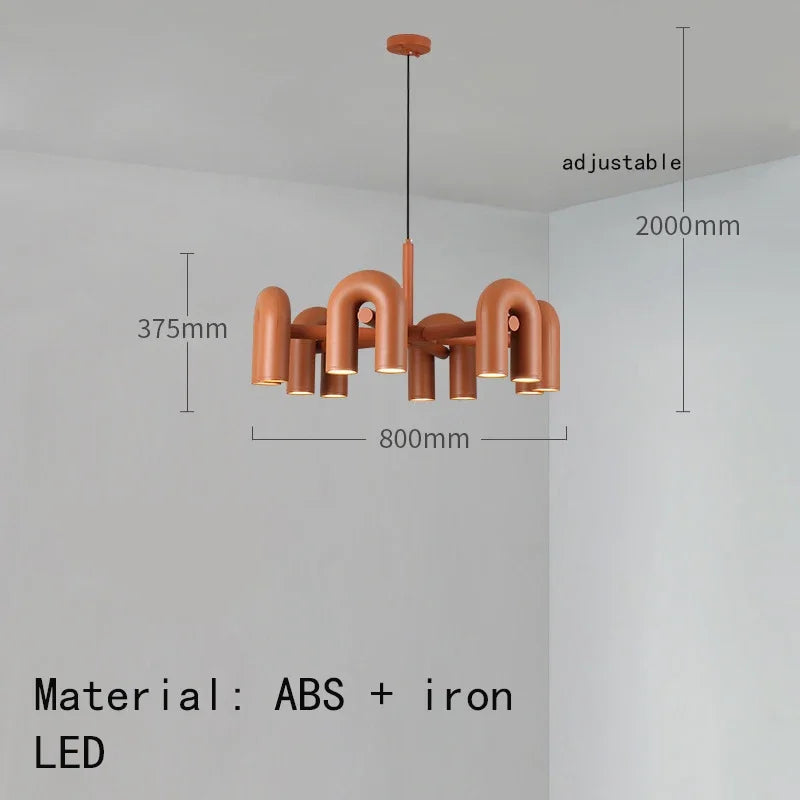 Modern LED Chandelier for Living & Dining Room.