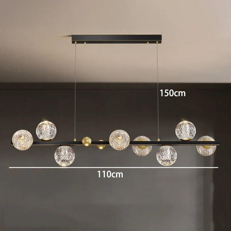 Modern Chandelier Pendant Light for Dining Room Ceiling - Indoor Hanging Lamp