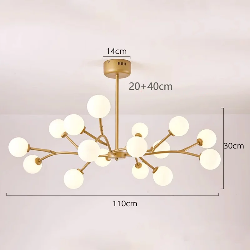 Modern LED Pendant Lighting for Living Room and Dining Room