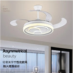 Luxury Chandelier Fan with Light Remote Control - LED Ceiling Fans