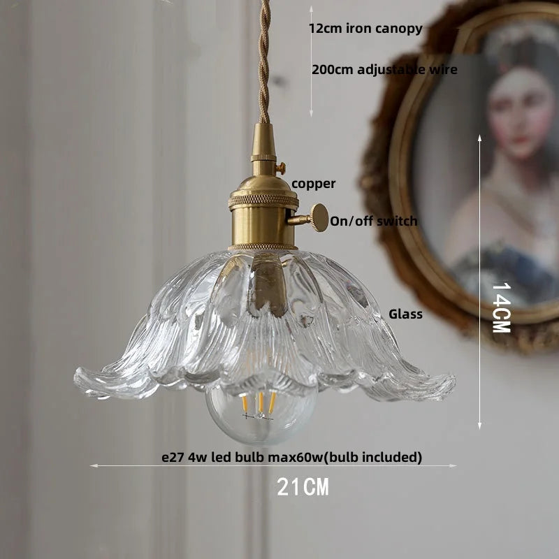 Afralia™ Crystal Glass LED Pendant Lamp: Modern Luxury Interior Lighting for Home Decor