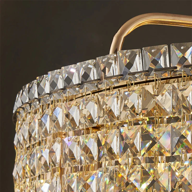 Luxury Crystal Chandelier for Living Room, Bedroom, and Restaurant