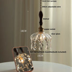 Afralia™ Crystal Glass LED Pendant Lamp: Modern Luxury Interior Lighting for Home Decor