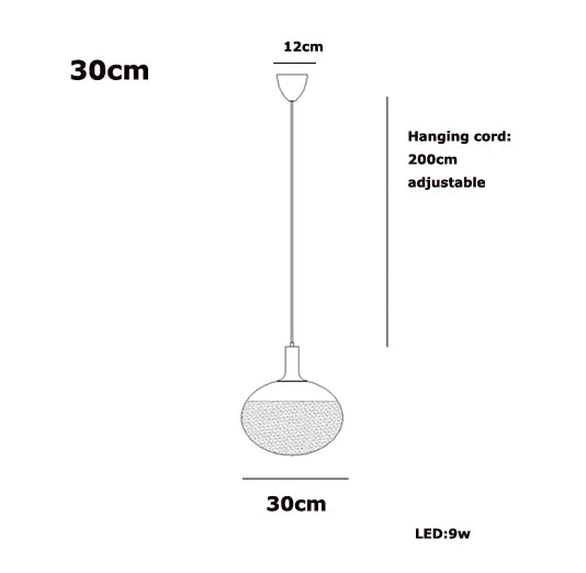 White Glass Chandelier Lighting Hanging Lamp for Dinning Room Staircase