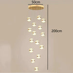 Modern Pendant Light Chandeliers for Living Room Staircase LED Indoor Lighting