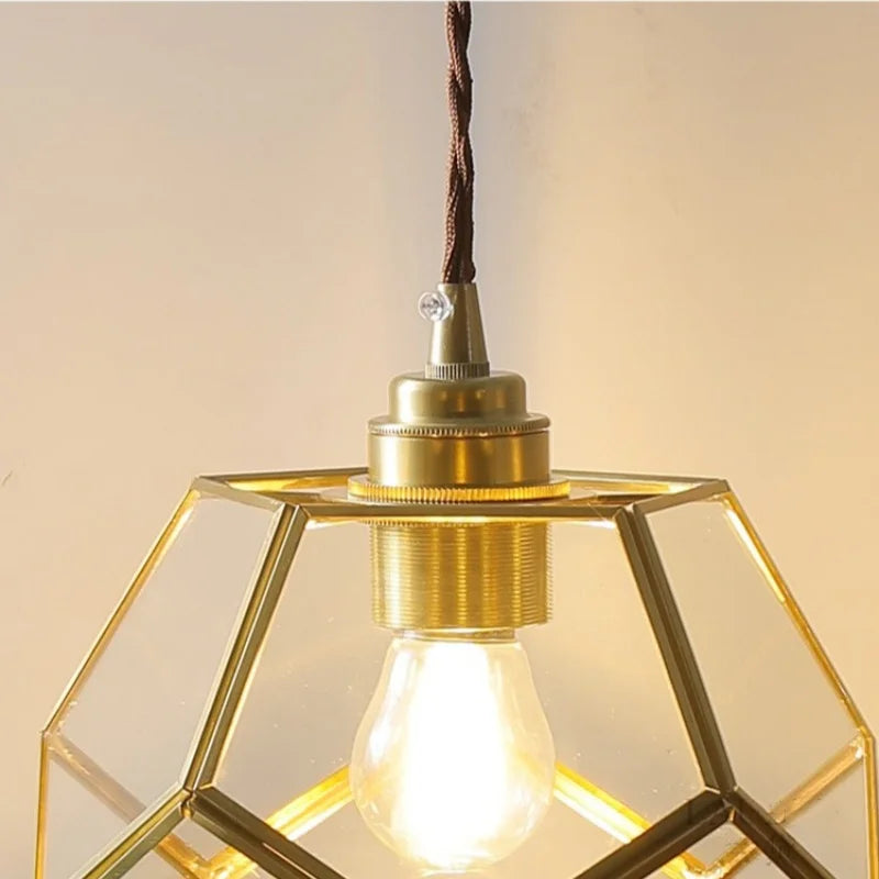 Glass LED Pendant Lights for Nordic Modern Style Dining Room Decor