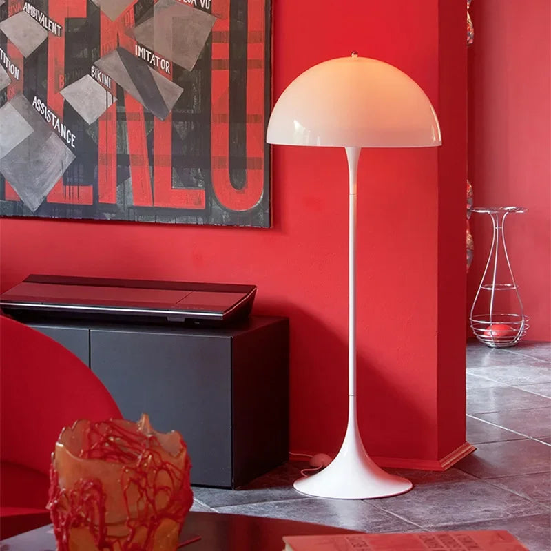 Mushroom LED Floor Lamp with Changeable E27 Bulb