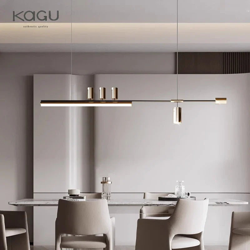 Modern Minimalist LED Ceiling Chandelier for Dining Table Home Indoor Lighting
