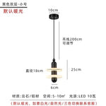 Nordic Marble Single Head Chandelier Luxury Lamps for Modern Restaurant & Bar