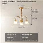 Luxury European Copper Chandelier for Living Room, Bedroom, and Dining Room