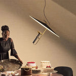 UFO Chandelier: Modern Nordic Minimalist LED Pendant Light for Dining Room, Bar, Bedroom