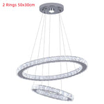 Crystal Pendant Chandeliers Modern Nordic Style Dining Room Living Room Lighting