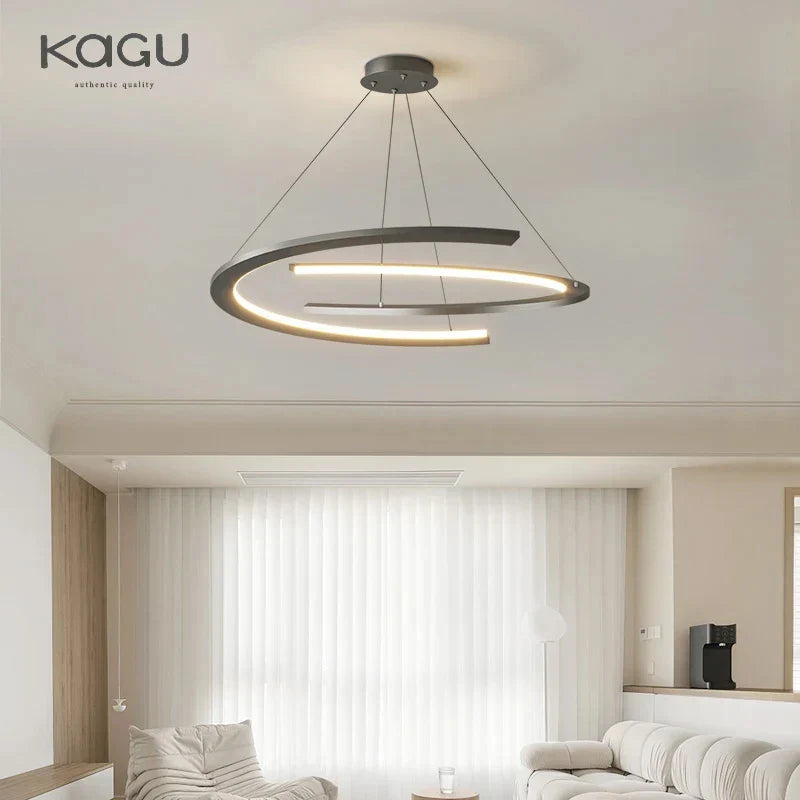 Modern Luxury Chandelier: Minimalist Nordic Living Room Pendant Lamp
