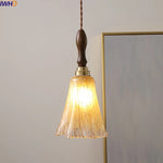Glass Copper LED Pendant Lights - Modern Home Decor Hanging Lamp