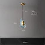 Blue Queen Crystal Glass Chandelier for Staircase Lighting