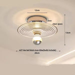 Wood LED Ceiling Light Milk Yellow Resin Plafond Lamp Modern Nordic Decor