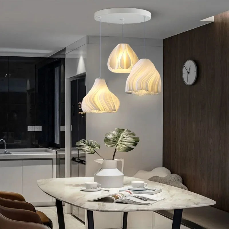 Modern 3D Printing Ceiling Chandelier for Home Dining Room Bedroom Decor