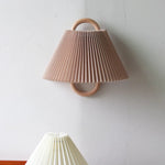 Wooden Wall Lamp: Retro Solid Wood LED Light for Bedroom Living Room