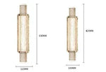 Crystal Glass Bubble Wall Lights - Gold Color LED Mounted Bedroom Wall Lamps