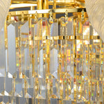 Luxury Spiral Staircase Chandelier for Duplex Villa Hall and Hotel Project