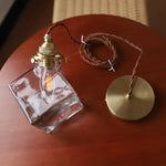 Glass LED Pendant Lights: Nordic Modern Hanging Chandelier