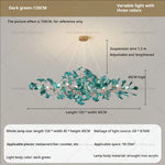 Gingko Leaf Chandelier: Modern Luxury Art Decor for Home, Restaurant & Bar