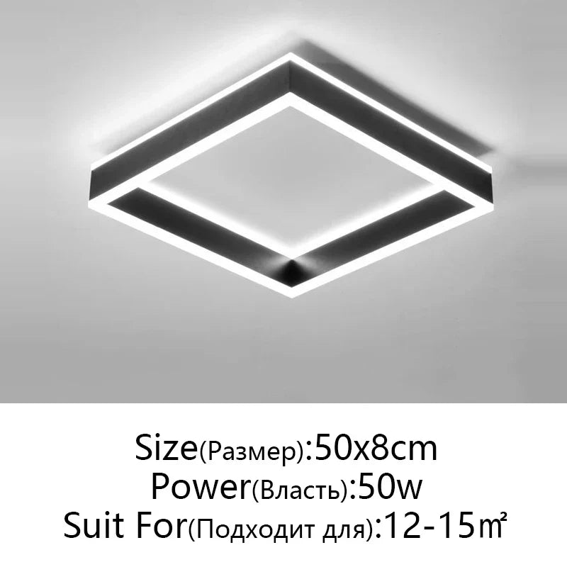 LED Pendant Light Ceiling Lamp Living Room Kitchen Dining Minimalist Decor