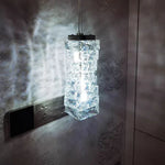 Crystal Pendant Chandelier: Elegant Ceiling Light for Bedroom Living Room Home Decor