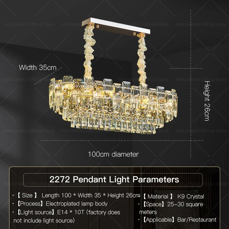 Crystal Light Chandelier: Luxury European Livingroom Lamp 2024 Collection