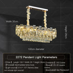 Crystal Light Chandelier: Luxury European Livingroom Lamp 2024 Collection