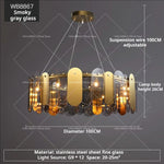Postmodern Chandelier: LED Living Room Diningroom Bedroom Clothing Store Light