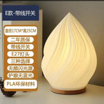Nordic Girl Bedside Desk Light: USB Dimming Decorative Night Light