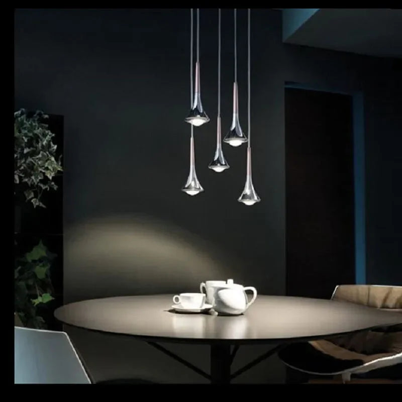 Light Luxury Meteor Shower Chandelier for Living Room, Staircase, Bedroom, and Bar