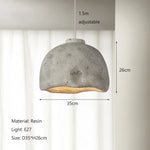 Nordic Wabi Sabi Pendant Lights Chandelier for Home Decor & Bedroom