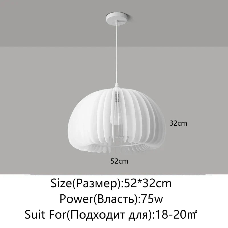 Modern Pumpkin Art Ceiling Chandelier Pendant Lights for Home Décor