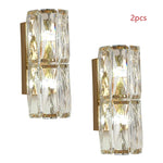 Modern Luxury Crystal Wall Sconce LED Light for Home Decor