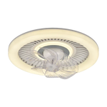360 Rotating Air Supply LED Ceiling Fan with Quiet DC Motor.