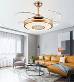 42" LED Ceiling Fan with Remote, 6 Speeds & Reversible Light