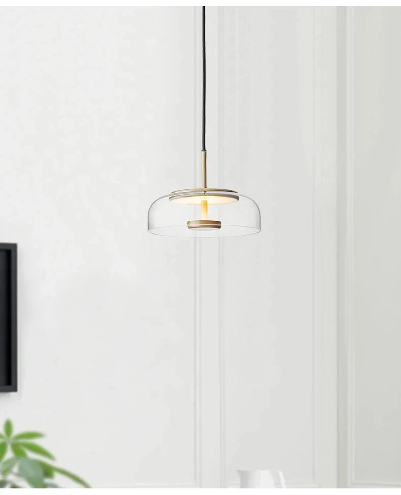 Modern Nordic Glass Pendant Lights for Dining Room Kitchen Bar Bedside