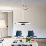 Modern LED Round Pendant Light for Kitchen Dining Bedroom Chandeliers